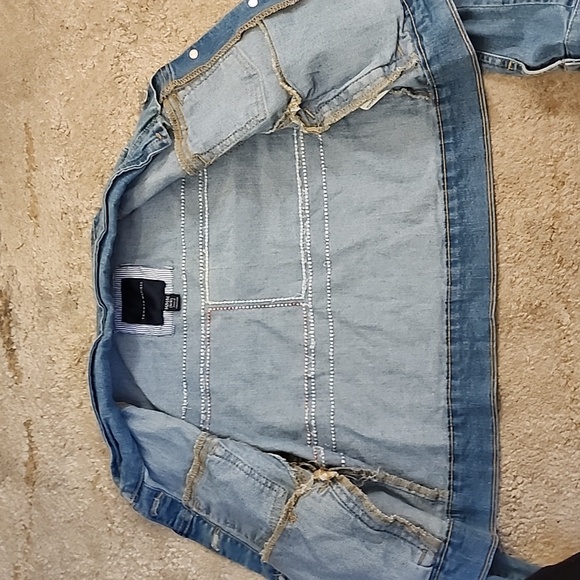 Tommy Hilfiger Girls Denim Jacket - Picture 7 of 9